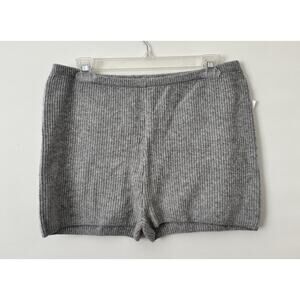 Old Navy Womens SoSoft Sweater Shorts Grey Size M NWT